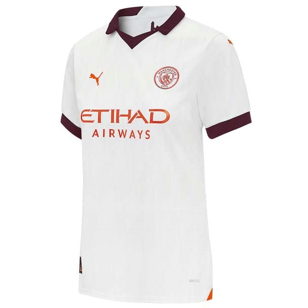 Camiseta Manchester City Replica Tercera Ropa Mujer 2023/24